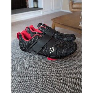 EUC Peloton Altos Cycling shoes with look delta cleats US women's 6.5 EU 36.6